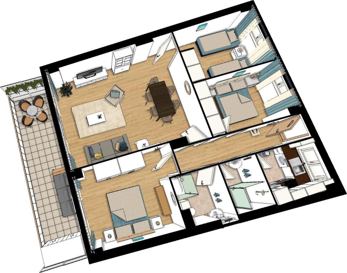 Garden Beach Apartment ตอร์เรเวียคา ภายนอก รูปภาพ